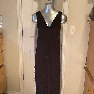 Black maxi dress stretchy